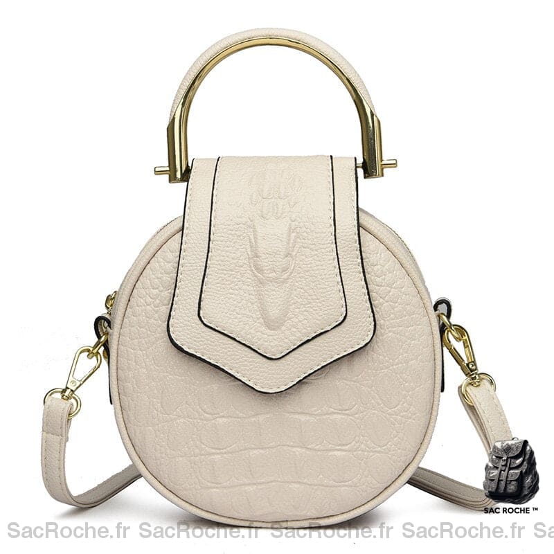 Sac Besace Femme Trendy Beige / 16X6X22Cm