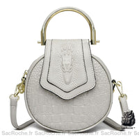 Sac Besace Femme Trendy Gris / 16X6X22Cm
