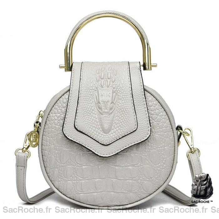 Sac Besace Femme Trendy Gris / 16X6X22Cm
