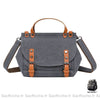 Sac Besace Femme Voyage Mini Gris