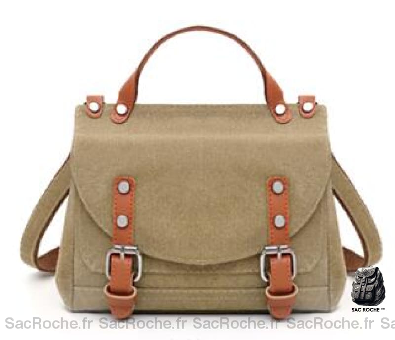 Sac Besace Femme Voyage Mini Kaki