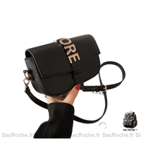 Sac Besace Noir Femme Discount - Sac Roche ™