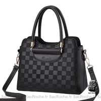 Sac Besace Noir Femme Elegant - Sac Roche ™