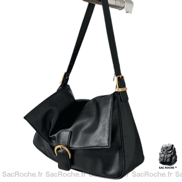 Sac Besace Noir Femme Grand