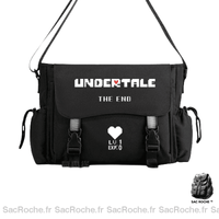 Sac Besace Noir Souple Femme - modèle 2 - Sac Roche ™