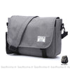 Sac Besace Ordinateur Femme Nylon Gris / 25X33X12 Cm