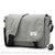 Sac Besace Ordinateur Femme Nylon - modèle Gris clair / 25x33x12 cm - Sac Roche ™