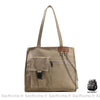 Sac Besace Tissu Femme Pas Cher Kaki / 33X29X12Cm