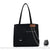 Sac Besace Tissu Femme Pas Cher - modèle Noir / 33x29x12cm - Sac Roche ™