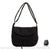 Sac Besace Tissus Femme - modèle Noir / 33 × 25 ×11cm - Sac Roche ™