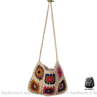 Sac besace tricoté femme - Sac Roche ™