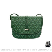 Sac Besace Vert Sapin Femme - Sac Roche ™