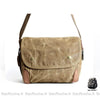 Sac Besace Vintage Femme Kaki / 30 X 22 X10Cm