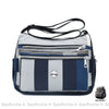 Sac Besace Voyage Femme Bleu
