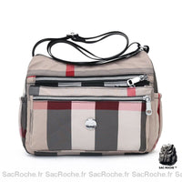 Sac Besace Voyage Femme - modèle Kaki - Sac Roche ™