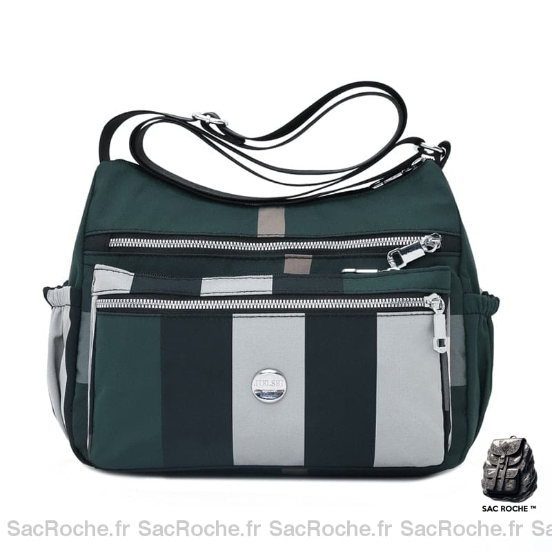 Sac Besace Voyage Femme Vert