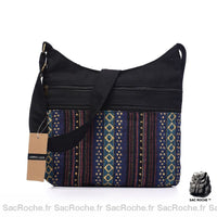 Sac Bohème Tissu Motif Ethnique Femme - modèle Modèle 2 - Sac Roche ™