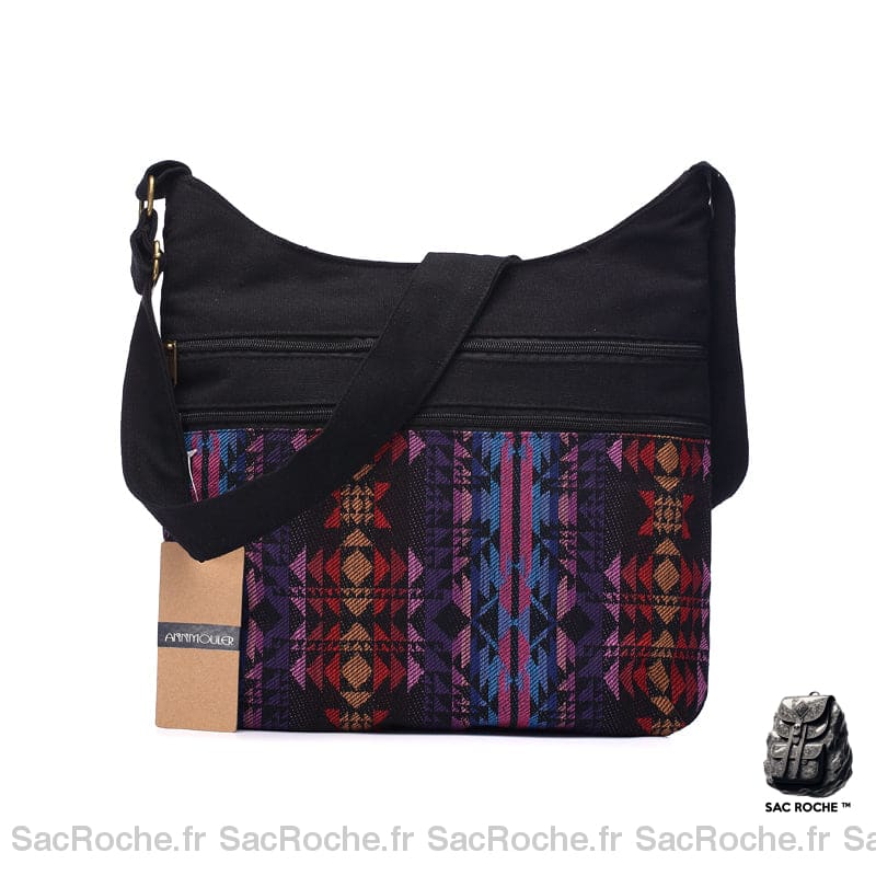 Sac Bohème Tissu Motif Ethnique Femme Modèle 7 Sac À Main Femme