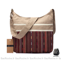 Sac Bohème Tissu Motif Ethnique Femme - modèle Modèle 8 - Sac Roche ™