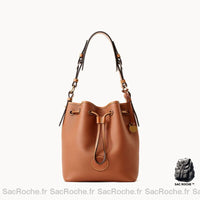 Sac Bourse Femme Élégant - modèle Marron - Sac Roche ™