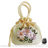 Sac Bourse Fleuri Femme À Main