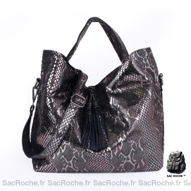 Sac Cabas Femme Cuir Noir À Main