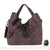 Sac Cabas Femme Cuir Noir - modèle Marron - Sac Roche ™