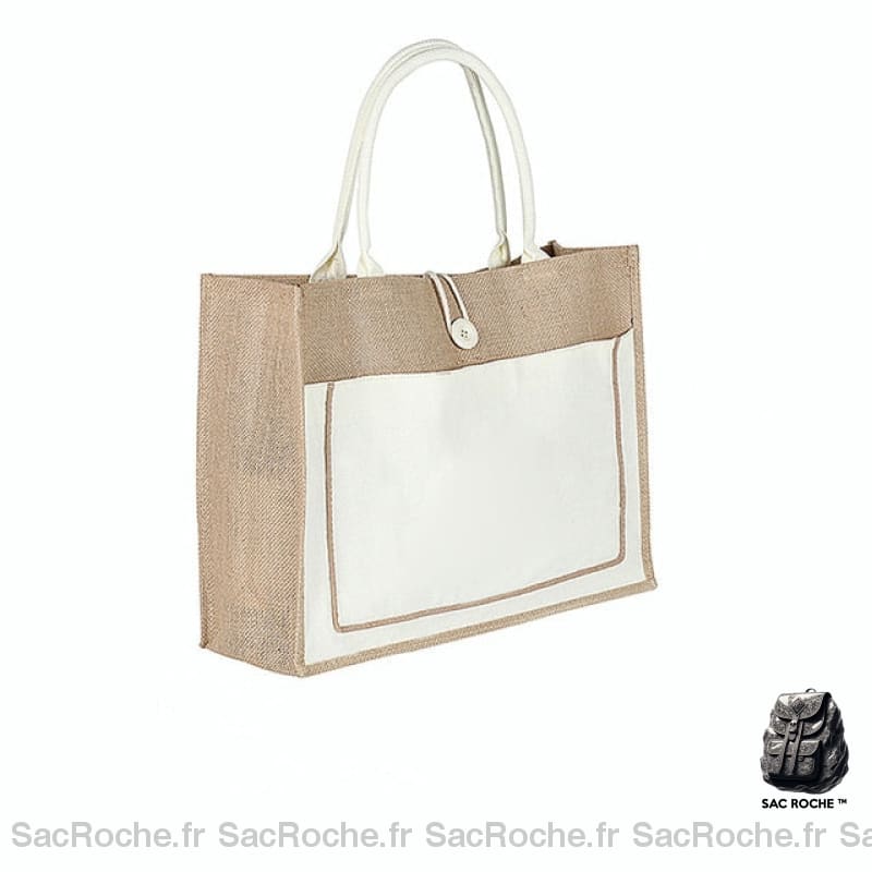 Sac Cabas Femme Élégant Blanc / S À Main