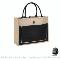 Sac Cabas Femme Élégant - modèle Noir / S - Sac Roche ™