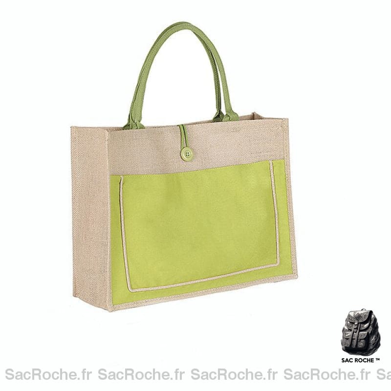 Sac Cabas Femme Élégant Vert / S À Main