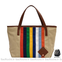 Sac Cabas Femme Tendance - modèle Kaki / 47x17x31cm - Sac Roche ™