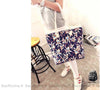 Sac Cabas Plage Femme Floral Besace Femme