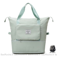 Sac cabas pliable étanche - modèle Vert - Sac Roche ™