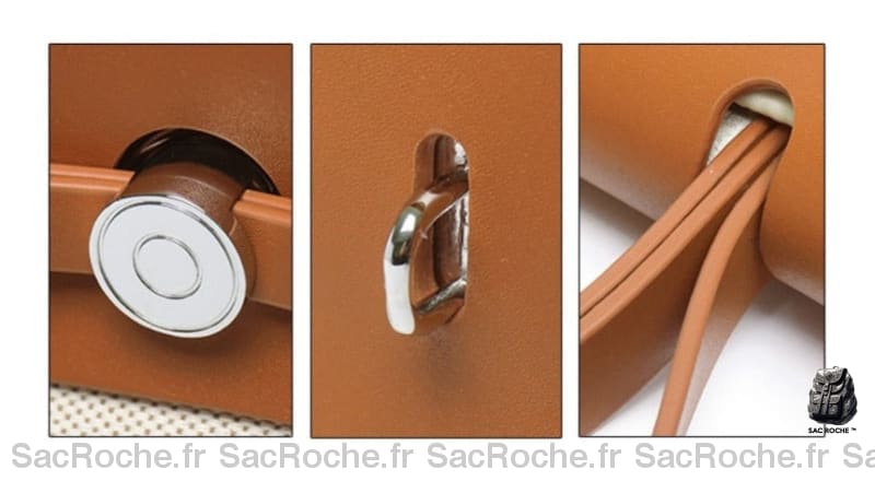 Sac Camel Toile Cuir Femme À Main