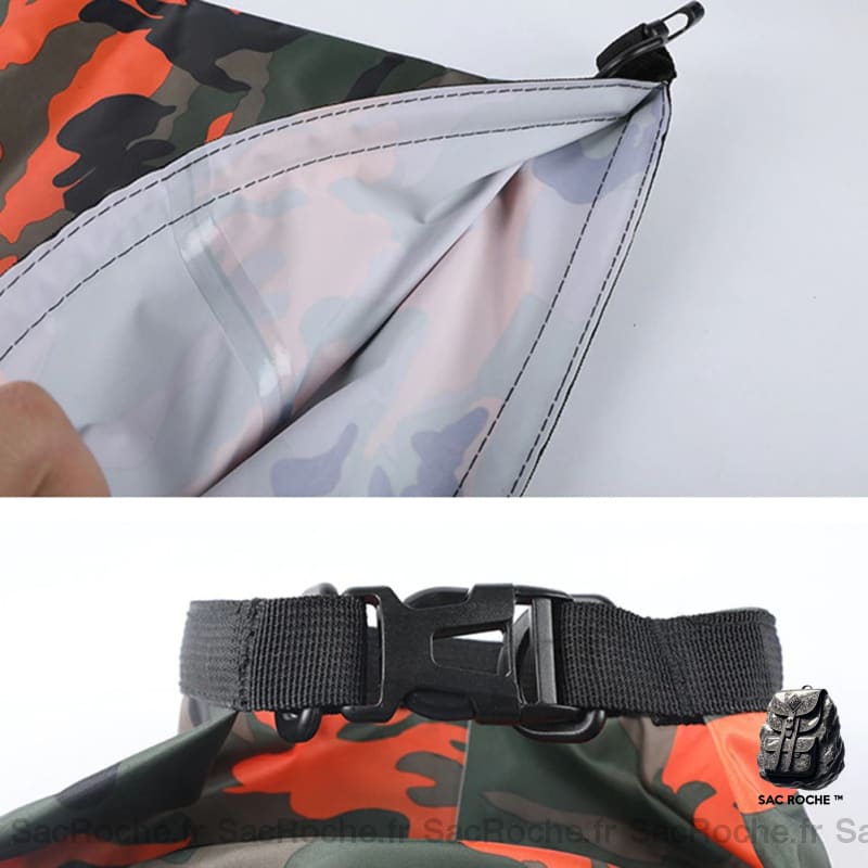 Sac Camouflage Imperméable 2L À Dos Sport