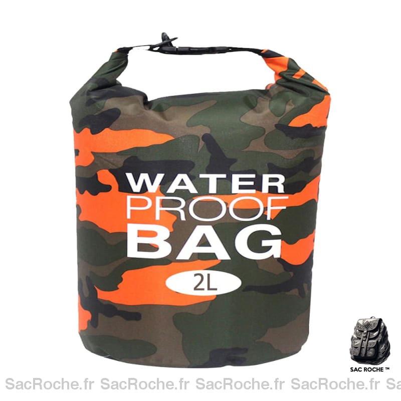Mini sac imperméable camouflage 2L