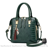 Sac carré mini - modèle Vert - Sac Roche ™