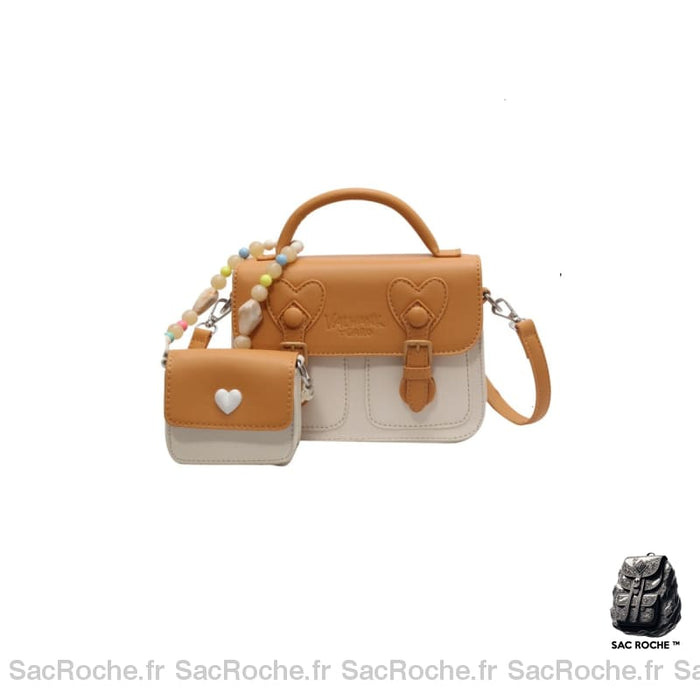 Sac Cartable Femme Marron À Main