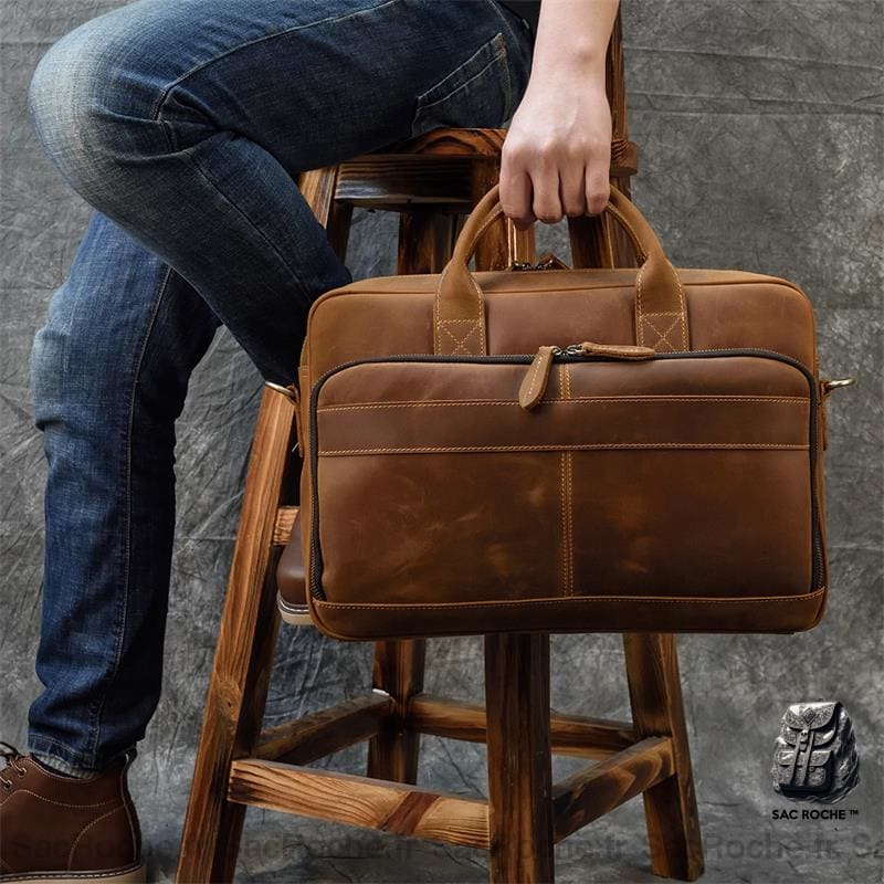 Sac Cartable Homme Vintage Cartable