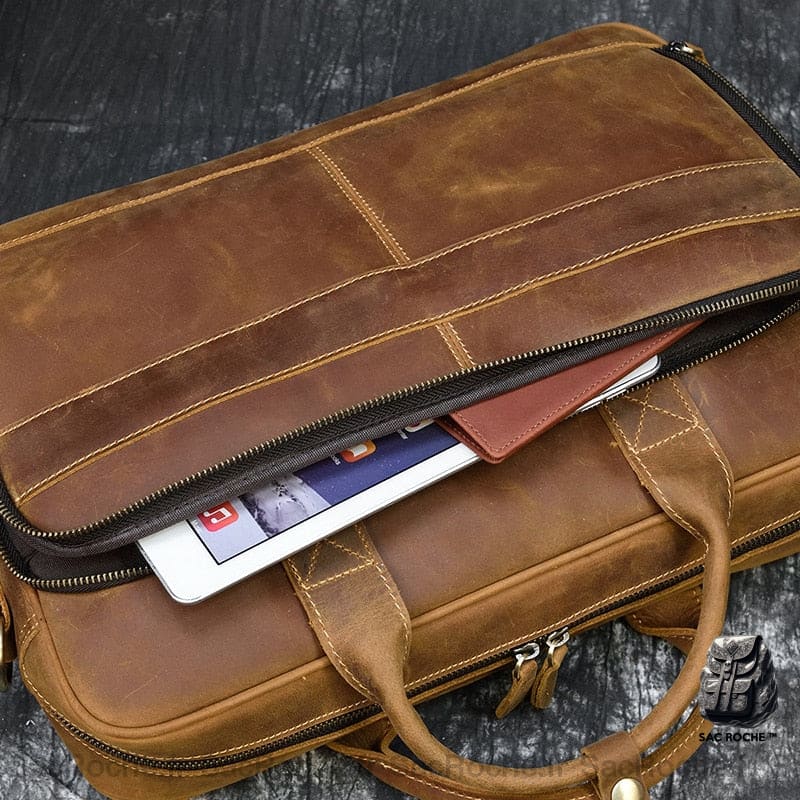 Sac Cartable Homme Vintage Cartable