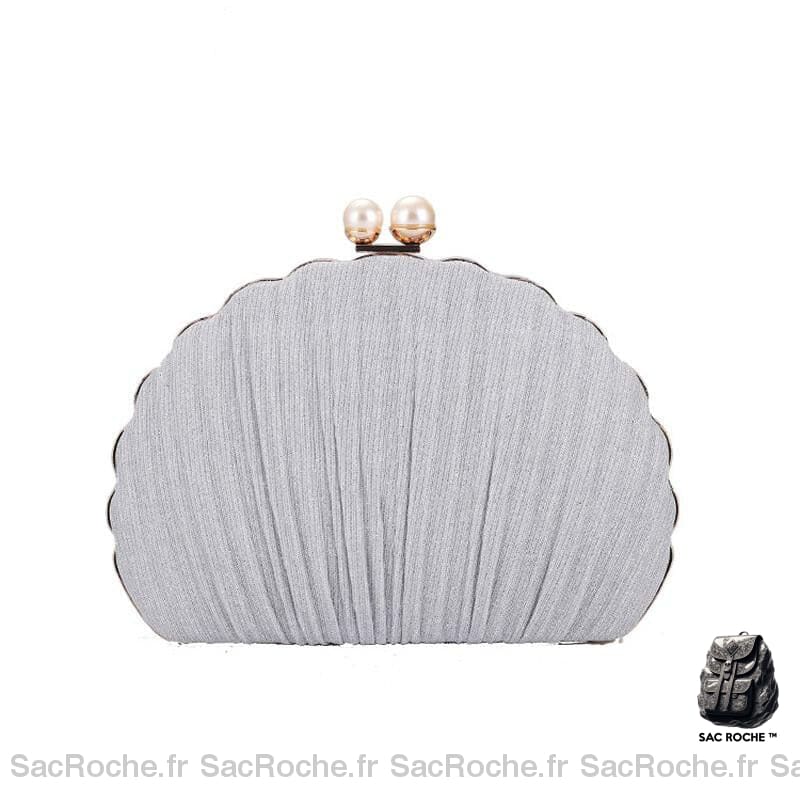 Sac Coquillage Pochette Argent Pochette Femme