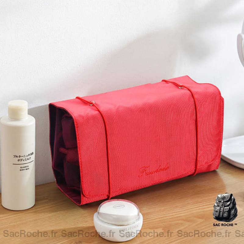 Sac Cosmétique Femme Multipoches. Besace Femme