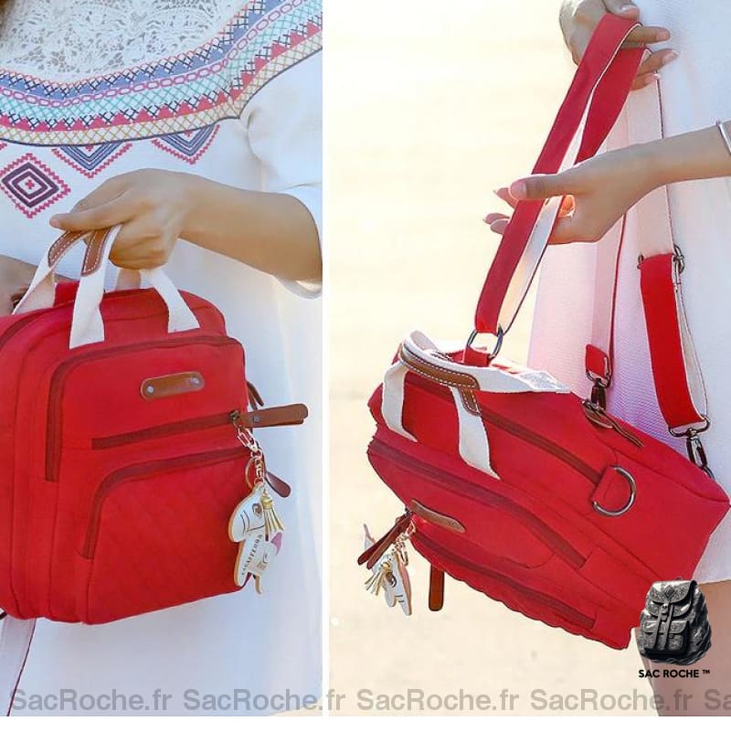 Sac Couches Toile Maman À Dos Bébé