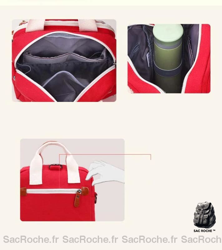 Sac Couches Toile Maman À Dos Bébé