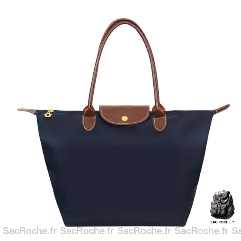 Sac Cours Main Élégant Bleu Marine / S À Main Pour Les Cours