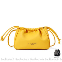 Sac Crossbody Femme - Sacoche Bandoulière Tendance Jaune Sac À Main Femme