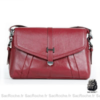 Sac Cuir Besace Femme - Sac Roche ™