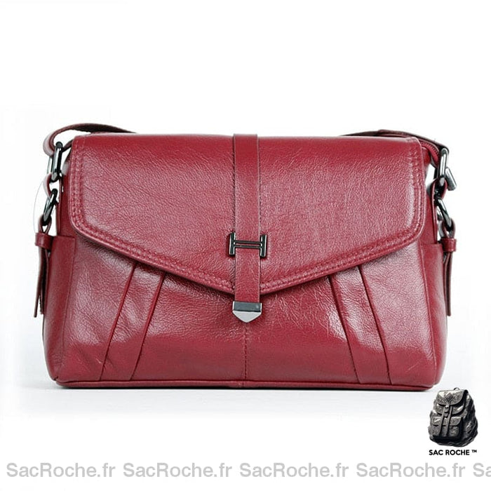 Sac Cuir Besace Femme