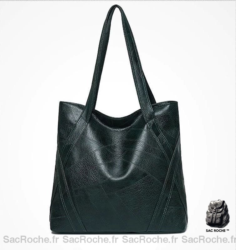 Sac Cuir Cours Femme Vert À Main Pour Les