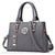 Sac Cuir Femme Chic - modèle Gris - Sac Roche ™